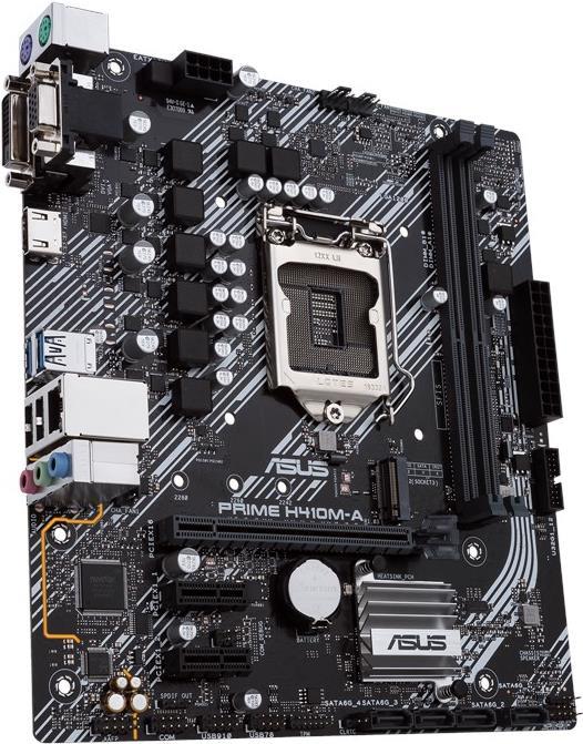 Купить ASUS PRIME H410M-A - Motherboard - micro ATX - LGA1200-Sockel - H410 Chipsatz - USB 3.2 Gen 1 - Gigabit LAN - Onboard-Grafik (CPU erforderlich) - HD Audio (8-Kanal) (90MB13G0-M0EAY0) в магазине wardena.ru