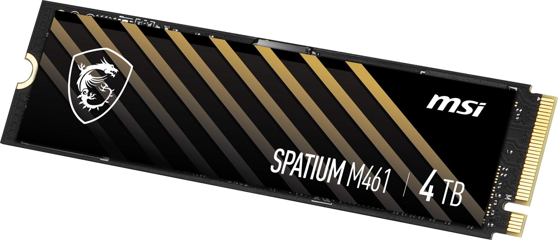 Купить MSI SPATIUM M461 PCIe 4.0 NVMe M.2 4TB PCI Express 4.0 3D NAND (S78-440R030-P83) в магазине wardena.ru