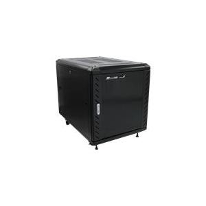 Купить StarTech.com 12HE Office Serverschrank 91cm Tief - Server Rack Gehäuse bis max. 800 Kg belastbar - Schrank - Schwarz - 12U - 91,4 cm (36") (RK1236BKF) в магазине wardena.ru