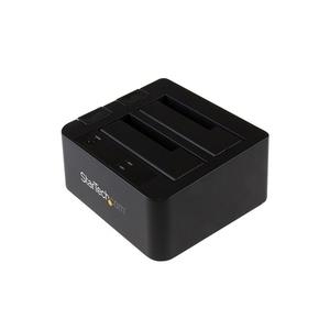 Купить StarTech.com USB 3,1 Gen 2 (10Gbps) Dual-Bay Dock for 2.5"/3.5" SATA Drives - Speicher-Controller mit Datenanzeige, Netzanzeige - 6,4 cm, 8,9 cm (2.5", 3.5") - USB 3,1 (Gen 2) - Schwarz (SDOCK2U313) в магазине wardena.ru