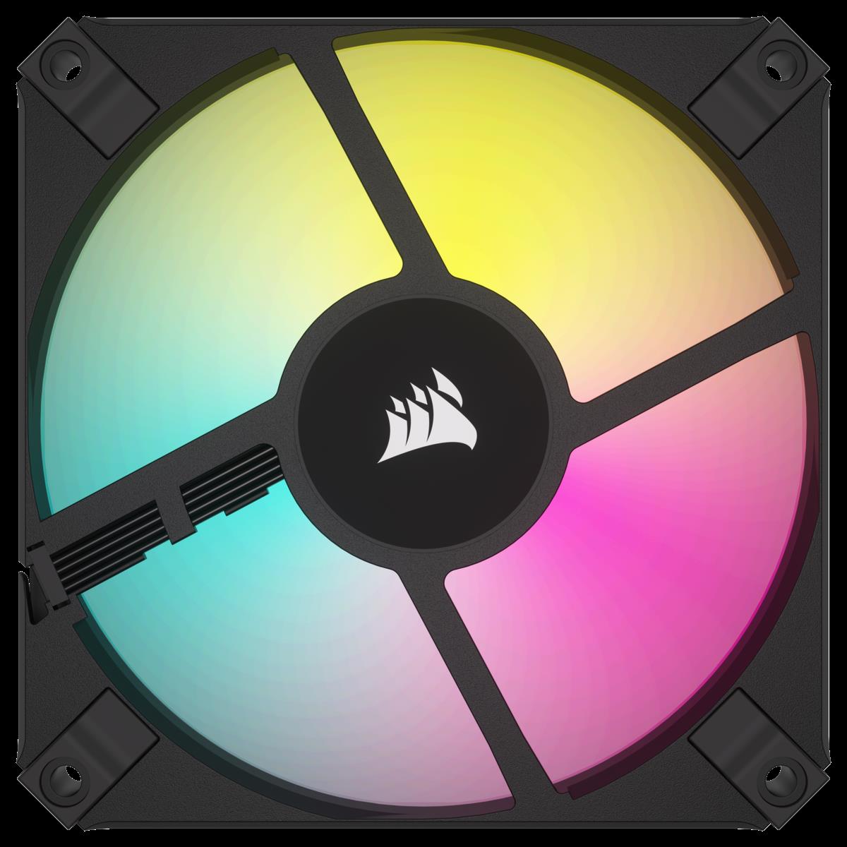 Купить CORSAIR iCUE AF120 RGB SLIM - Gehäuselüfter - 120 mm - Schwarz (Packung mit 2) (CO-9050163-WW) в магазине wardena.ru