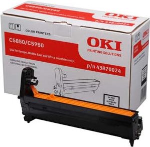 Купить OKI - Trommel-Kit Schwarz - 20000 Seiten - für OKI MC560dn, MC560n, C5850dn, 5850n, 5950cdtn, 5950dn, 5950dtn, 5950n (43870024) в магазине wardena.ru