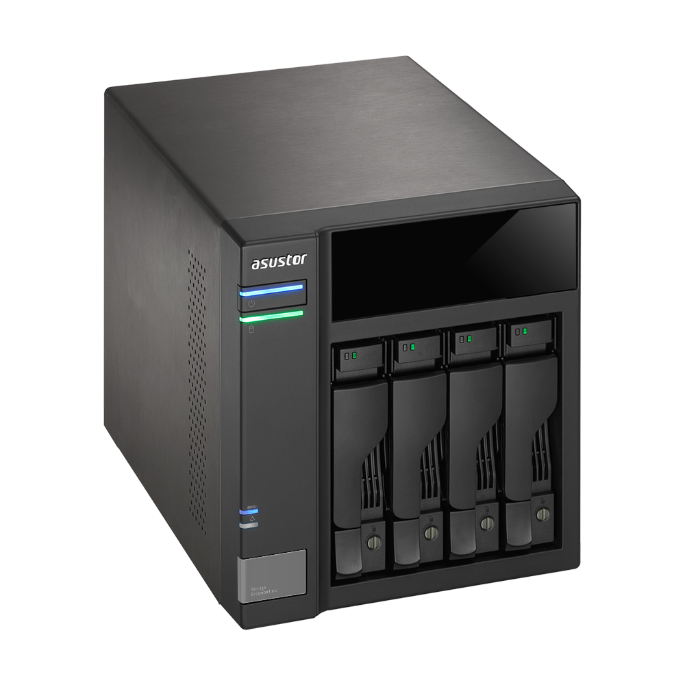 Купить ASUSTOR AS6004U - Festplatten-Array - 4 Schächte (SATA-600) - USB 3,1 (extern) (90IX0141-BW3S10) в магазине wardena.ru