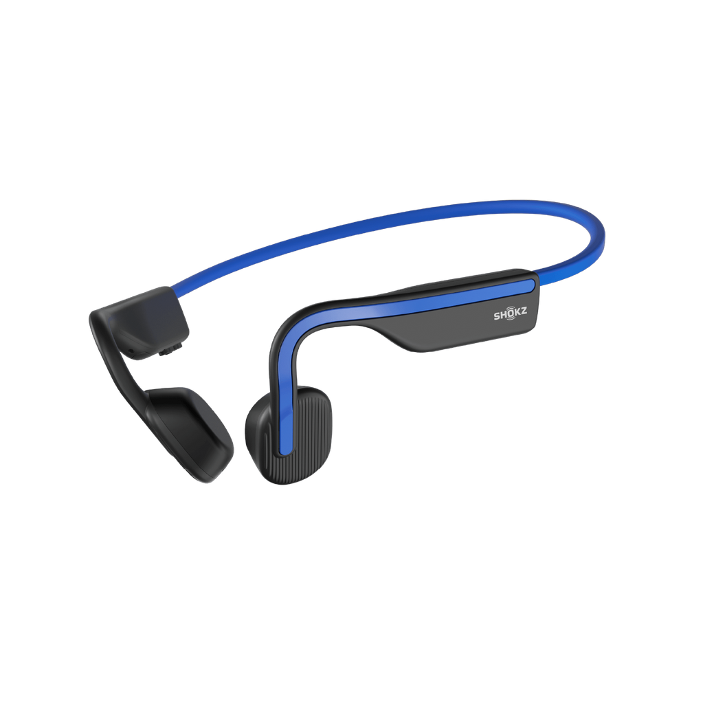 Купить AfterShokz OpenMove - Kopfhörer mit Mikrofon - offenes Ohr - hinter dem Nacken angebracht - Bluetooth - kabellos - Blau (S661BL) в магазине wardena.ru