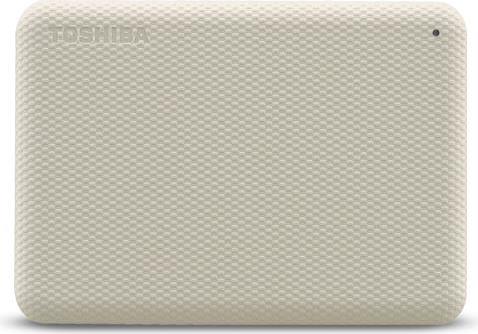 Купить Toshiba Canvio Advance - Festplatte - 2 TB - extern (tragbar) - 2.5" (6.4 cm) - USB 3.2 Gen 1 - hellbeige (HDTCA20EW3AA) в магазине wardena.ru