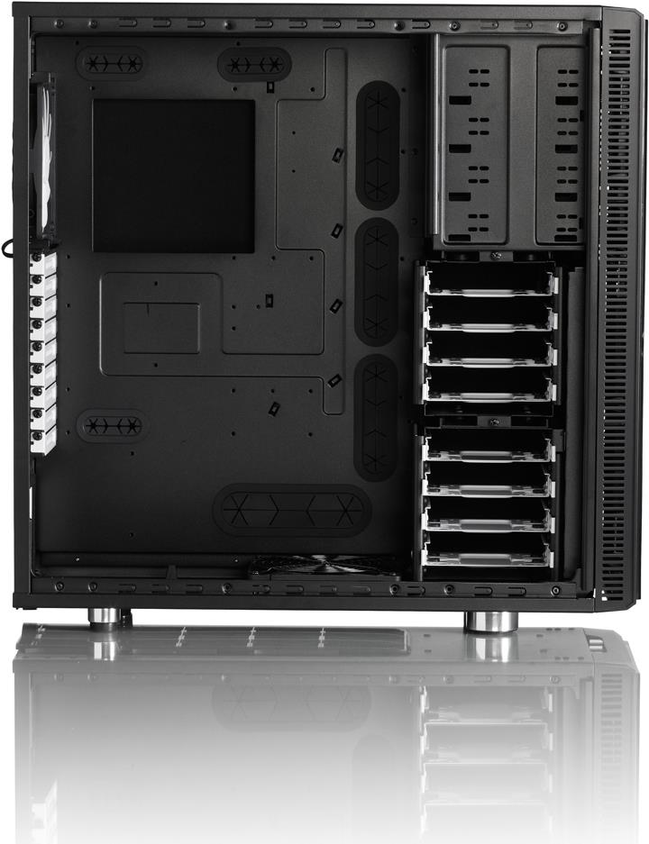 Купить Fractal Design Define XL R2 - Tower - Erweitertes ATX - ohne Netzteil - Black Pearl - USB/Audio (FD-CA-DEF-XL-R2-BL) в магазине wardena.ru