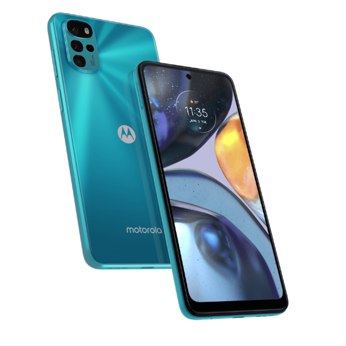 Купить Motorola Moto G22 - 4G Smartphone - Dual-SIM - RAM 4 GB / 64 GB - microSD slot - LCD-Anzeige - 6.5" - 1600 x 720 Pixel (90 Hz) - 4x x Rückkamera 50 MP, 8 MP, 2 MP, 2 MP - front camera 16 MP - iceberg blue (PATW0007SE) в магазине wardena.ru