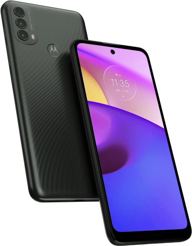 Купить Motorola Moto E40 - 4G Smartphone - Dual-SIM - RAM 4 GB / Internal Memory 64 GB - microSD slot - LCD-Anzeige - 6.5" - 1600 x 720 Pixel (90 Hz) - Triple-Kamera 48 MP, 2 MP, 2 MP - front camera 8 MP - Carbon Grey (PARL0008SE) в магазине wardena.ru