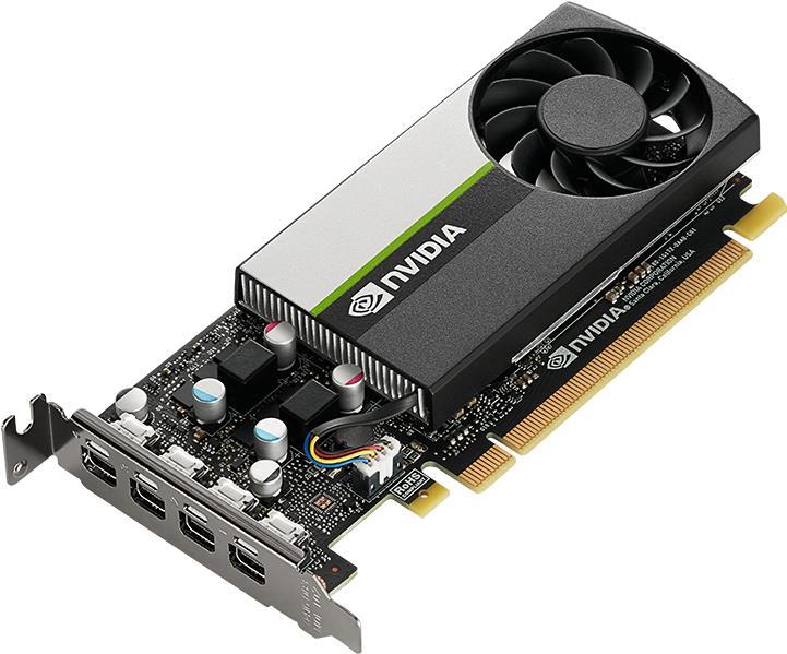 Купить PNY NVIDIA T1000 - Grafikkarten - T1000 - 4GB GDDR6 - PCIe 3.0 x16 Low-Profile - 4 x Mini DisplayPort (VCNT1000-PB) в магазине wardena.ru