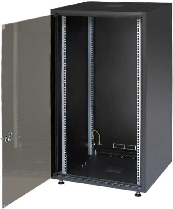 Купить IT-BUDGET 19"-Netzwerkschrank SJB - 15 HE - BxT 600x600 mm - Glastür - Rückwand - schwarz (W-SJB6060-15S-161) в магазине wardena.ru