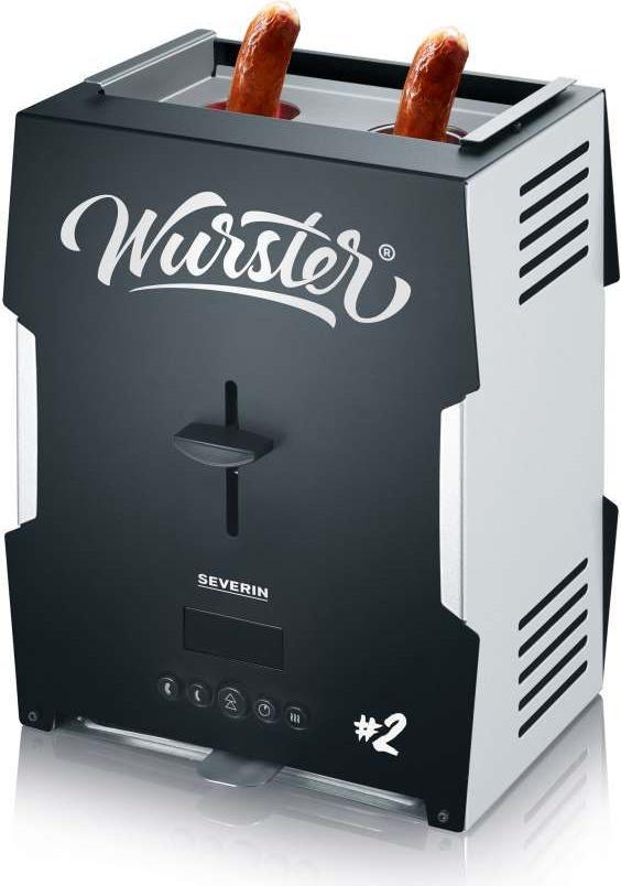 Купить Severin Wurster WT 5005 - Schwarz - Grau - LED - Knöpfe - Scrollleiste - 5 min - 2000 W - 220 - 240 V (5005) в магазине wardena.ru