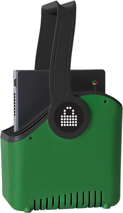 Купить LocknCharge Carrier 40 Wagen zur Verwaltung tragbarer Geräte Schwarz - Blau - Grün - Grau (LNC10392) в магазине wardena.ru