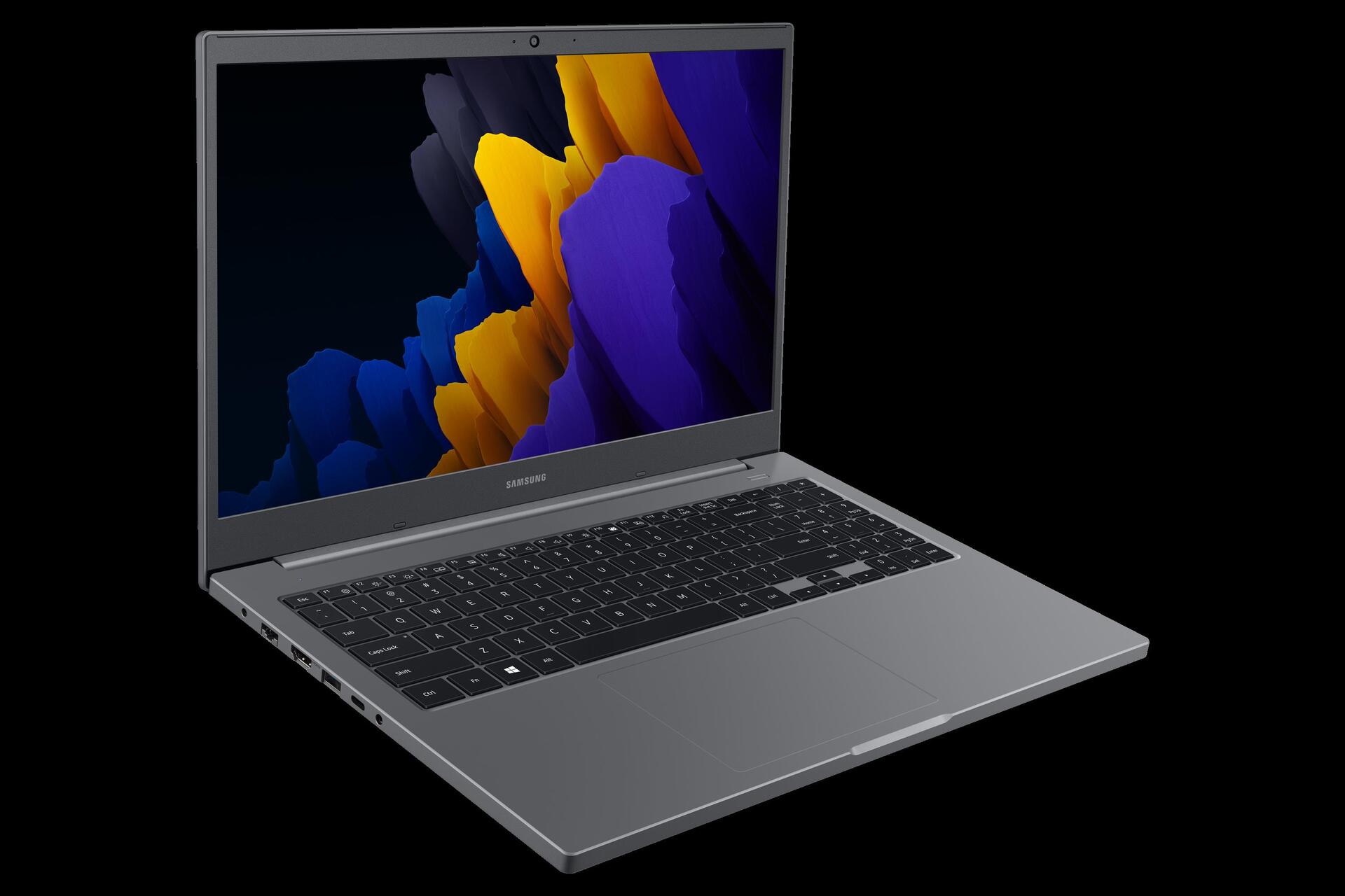 Купить Samsung Notebook Plus2 - Celeron 6305 / 1.8 GHz - Win 11 Pro - UHD Graphics - 4 GB RAM - 128 GB SSD NVMe - 39.6 cm (15.6") 1920 x 1080 (Full HD) - Wi-Fi 6 - Mystic-Grau (NP550XDA-KA1DE) в магазине wardena.ru