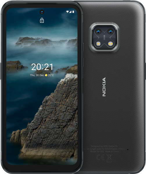 Купить Nokia XR20 - Smartphone - Dual-SIM - 5G NR - 64GB - 16,90cm (6,67") - 2400 x 1080 Pixel - RAM 4GB - 2 x Rückkamera 8 MP Frontkamera - Android - Granit (VMA750J9DE1CN0) в магазине wardena.ru