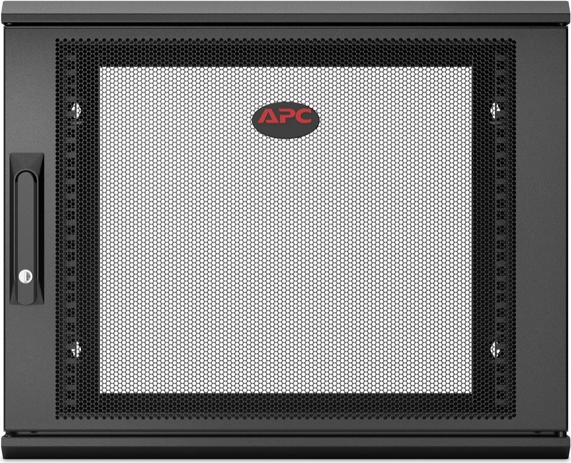 Купить APC NetShelter WX 9U Single Hinged Wall-mount Enclosure 600mm Deep Wandmontiertes Regal Schwarz (AR109SH6) в магазине wardena.ru