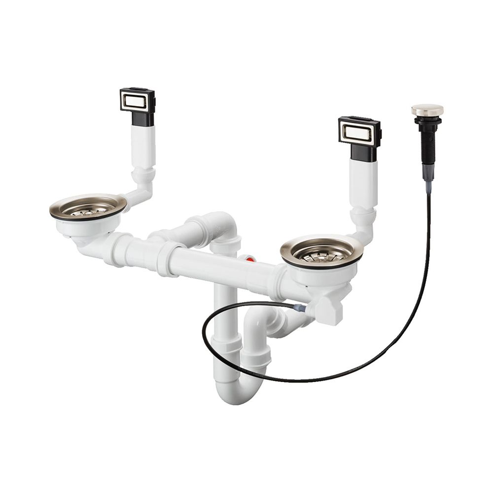 Купить Hansgrohe D15-11 Слив-перелив с автоматическим управлением белый матовый 43932800 в магазине wardena.ru