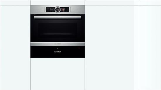 Купить Bosch Serie 8 BIC630NB1 - Warmhaltefach - eingebaut - Nische - Breite: 56 cm - Tiefe: 55 cm - Höhe: 14 cm - Volcanic Black в магазине wardena.ru