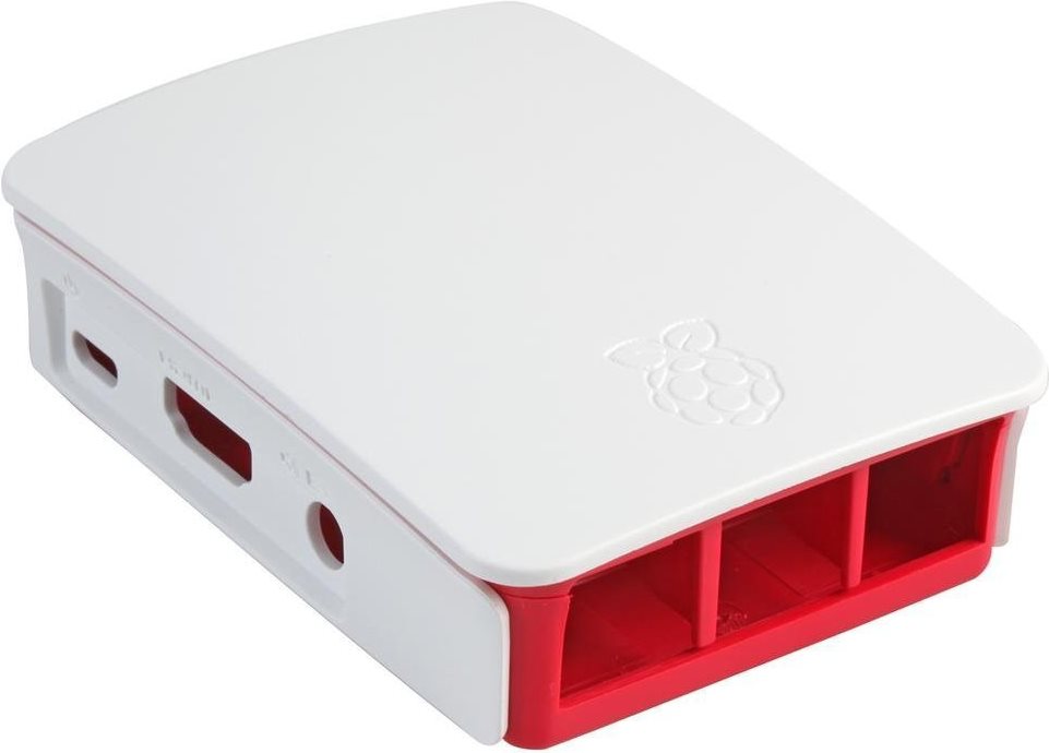 Купить Raspberry Pi 2519567 - Rot-Weiß - Computer-Gehäuse für P13 (RASPBERRY-PI3-CASE-RED) в магазине wardena.ru