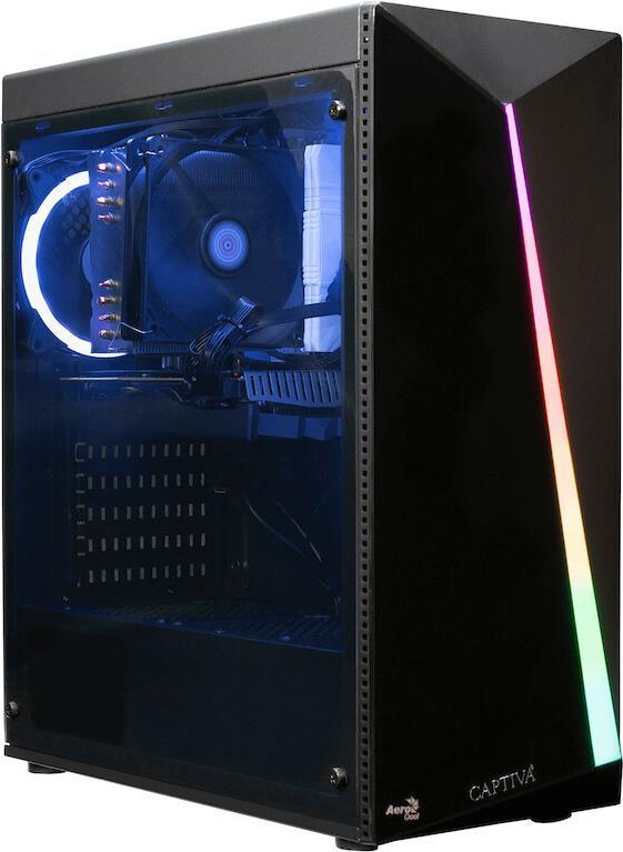 Купить Captiva R58-546 PC DDR4-SDRAM 5600X Midi Tower AMD Ryzen 5 16 GB 1000 GB SSD Schwarz (58546) в магазине wardena.ru