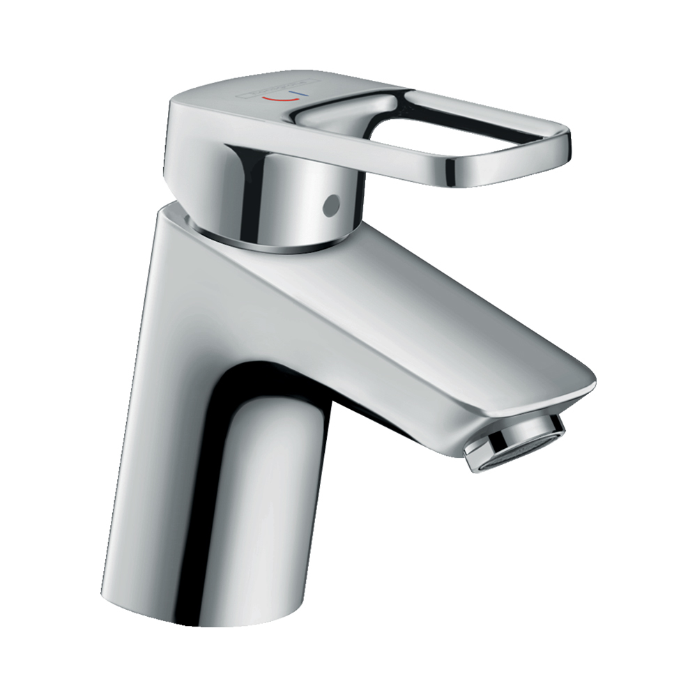 Купить Hansgrohe Logis Loop Смеситель для раковины 70 однорычажный CoolStart со сливным гарнитуром хром 71153000 в магазине wardena.ru
