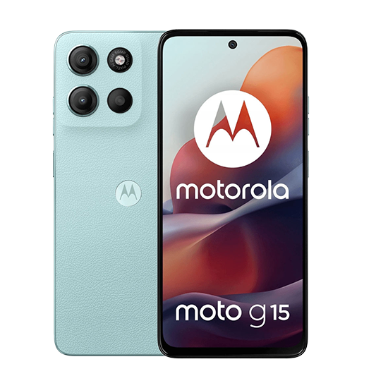 Купить Motorola Moto g15 17,1 cm (6.72") Dual-SIM Android 15 4G USB Typ-C 4 GB 128 GB 5200 mAh Galcier Blue (PB6E0048FR) в магазине wardena.ru