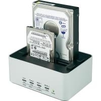 Купить RENKFORCE USB 3.0 SATA 2 Port Festplatten-Dockingstation mit Clone-Funktion - Festplatten-Dockingstation - USB 3.0 - SATA (1013330) в магазине wardena.ru