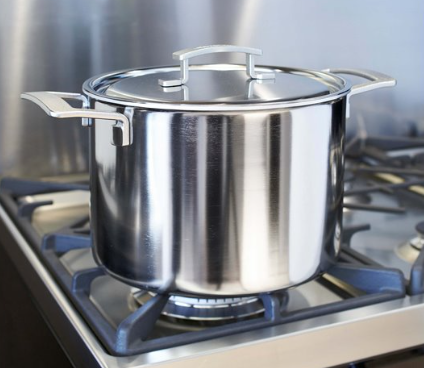 Купить Demeyere INDUSTRY 5 40850-670-0 Kochtopf 8L Rund Silber (40850-670-0) в магазине wardena.ru