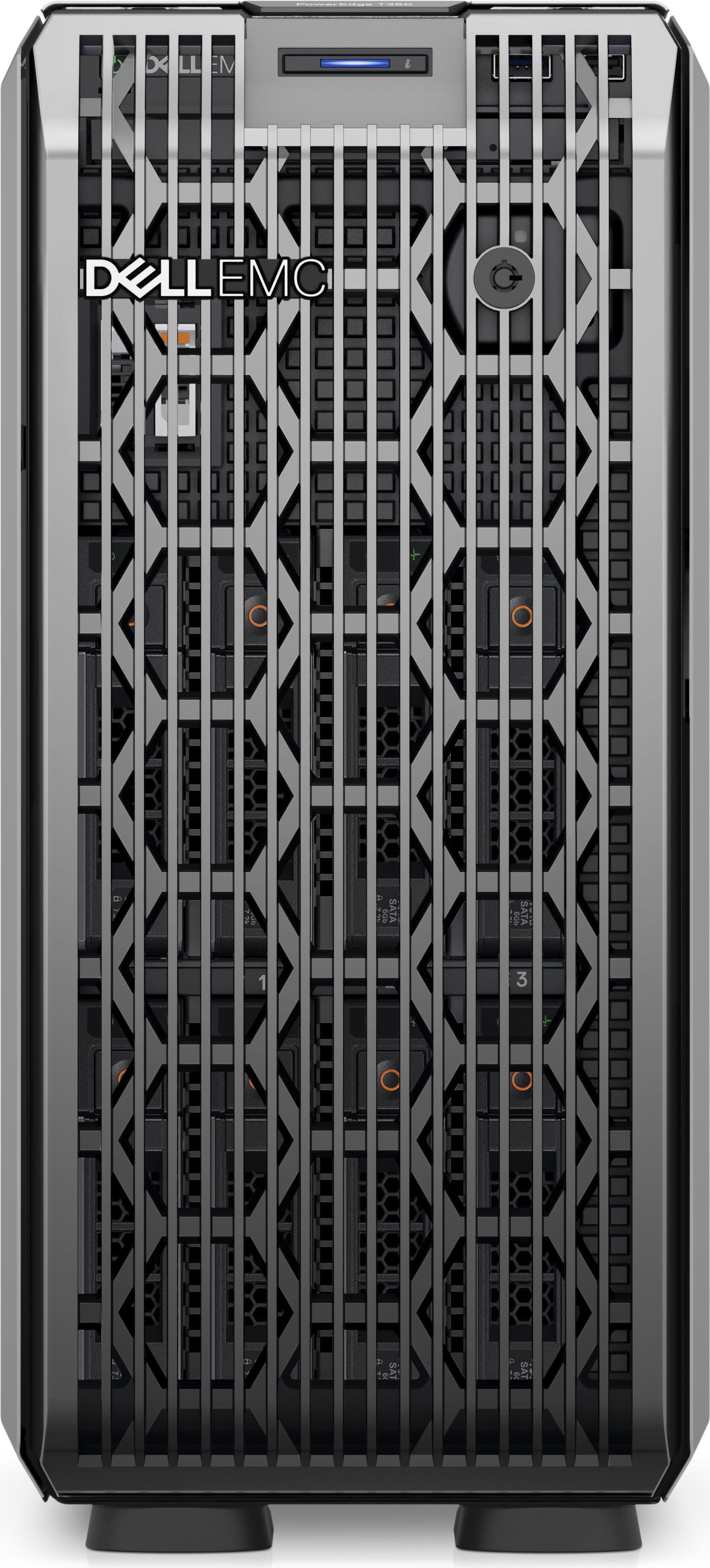 Купить DELL PowerEdge T350 Server 2000 GB Tower Intel Xeon E 2,8 GHz 16 GB DDR4-SDRAM 600 W (PET3501A) в магазине wardena.ru