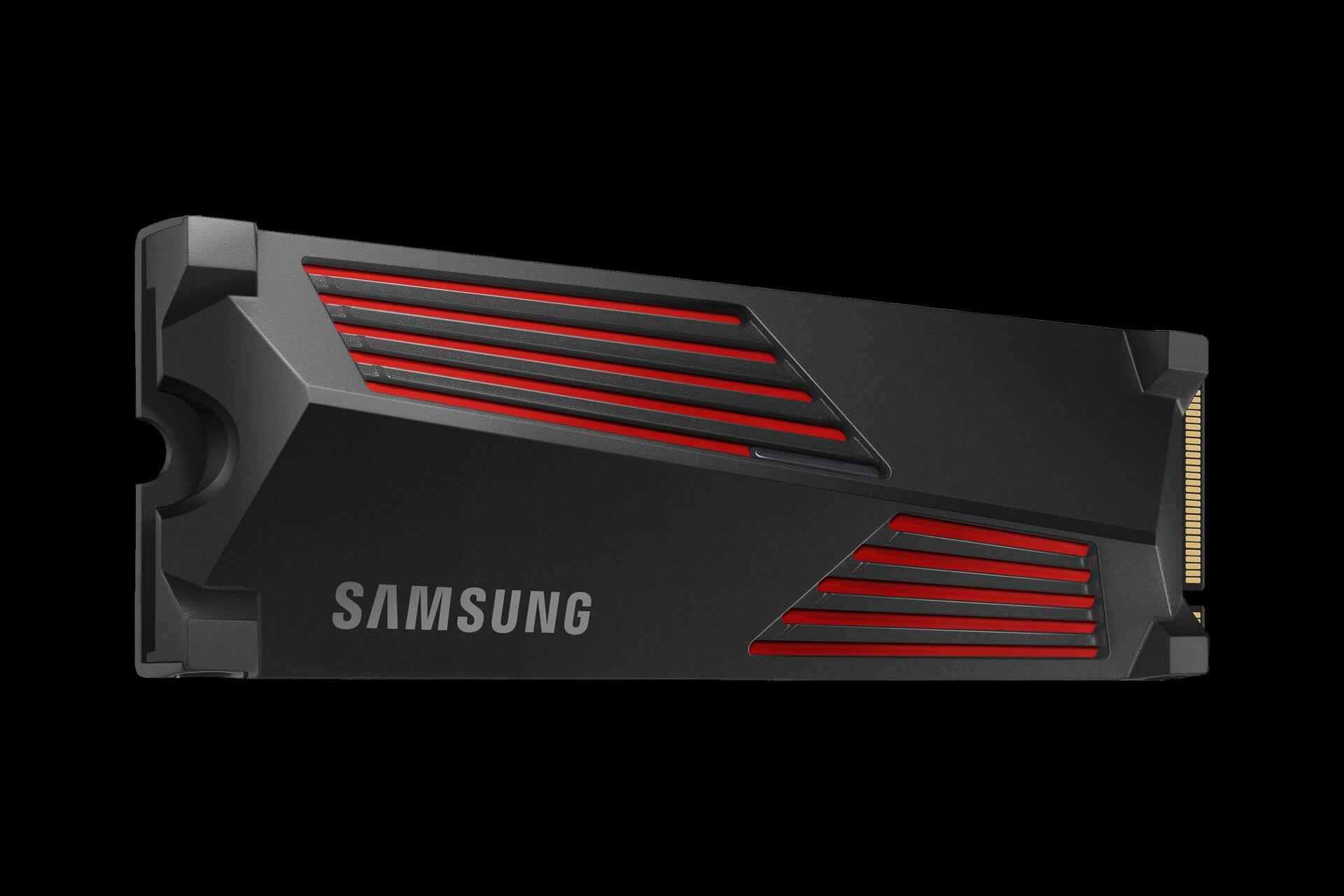 Купить Samsung 990 PRO MZ-V9P2T0CW - SSD - verschlüsselt - 2 TB - intern - M.2 2280 - PCIe 4.0 x4 (NVMe) - 256-Bit-AES - TCG Opal Encryption 2.0 - integrierter Kühlkörper - für Sony PlayStation 5 в магазине wardena.ru