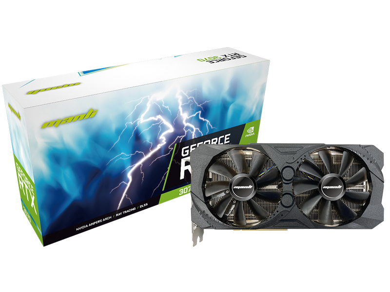 Купить Manli GeForce RTX 3070 - Grafikkarten - GF RTX 3070 - 8 GB GDDR6 - PCIe 4.0 - HDMI, 3 x DisplayPort (N61730700M24794) в магазине wardena.ru