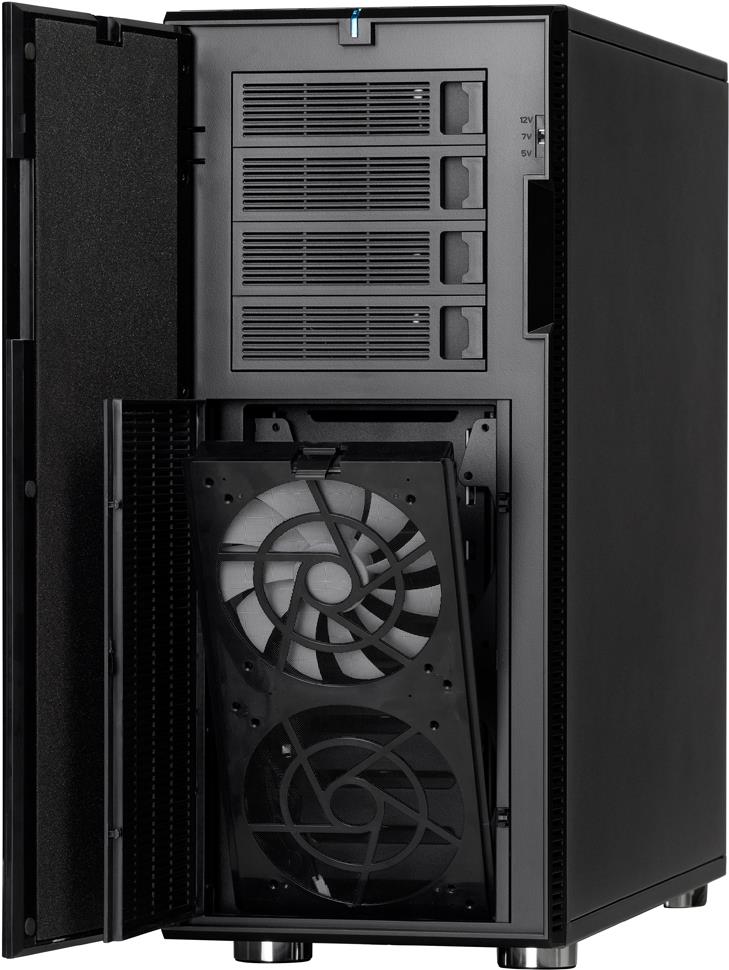 Купить Fractal Design Define XL R2 - Tower - Erweitertes ATX - ohne Netzteil - Black Pearl - USB/Audio (FD-CA-DEF-XL-R2-BL) в магазине wardena.ru