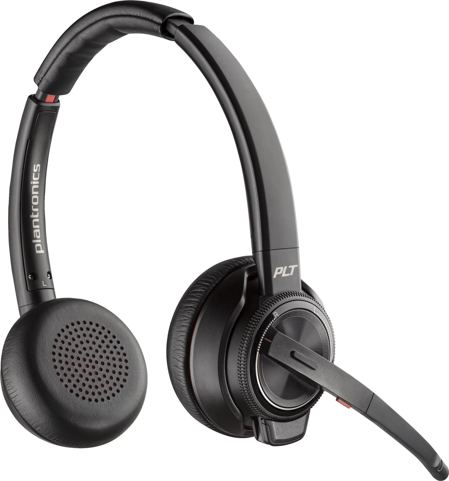 Купить HP POLY Poly Savi 8220 - Savi 8200 series - Headset - On-Ear - DECT / Bluetooth - kabellos - aktive Rauschunterdrückung - Adapter USB-A via Bluetooth - Schwarz - Zoom Certified, UC-zertifiziert (8D3F2AA#ABB) в магазине wardena.ru