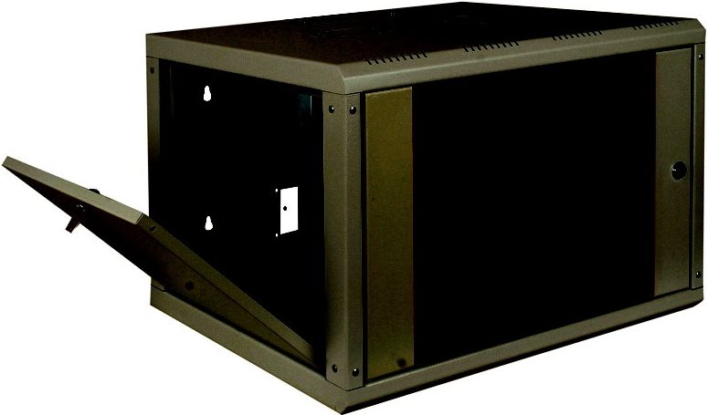 Купить DIGITUS Professional DN-19 07-U-SW - Wandschrank - Schwarz, RAL 9005 - 7U - 48,3 cm (19") (DN-19 07-U-SW) в магазине wardena.ru