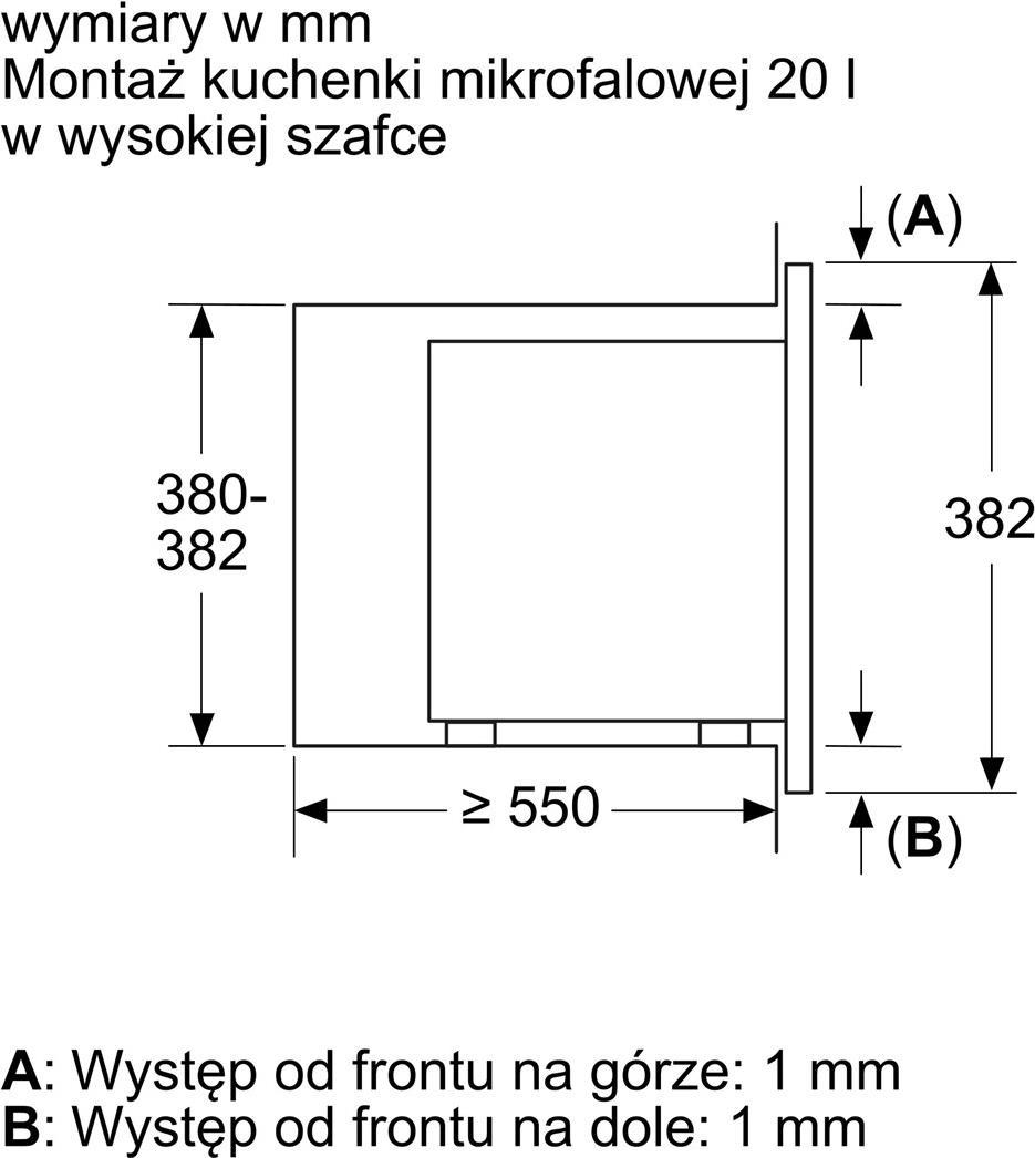 Купить Bosch Serie 2 BEL620MB3 Mikrowelle Integriert Solo-Mikrowelle 20 l 800 W Schwarz (BEL620MB3) в магазине wardena.ru