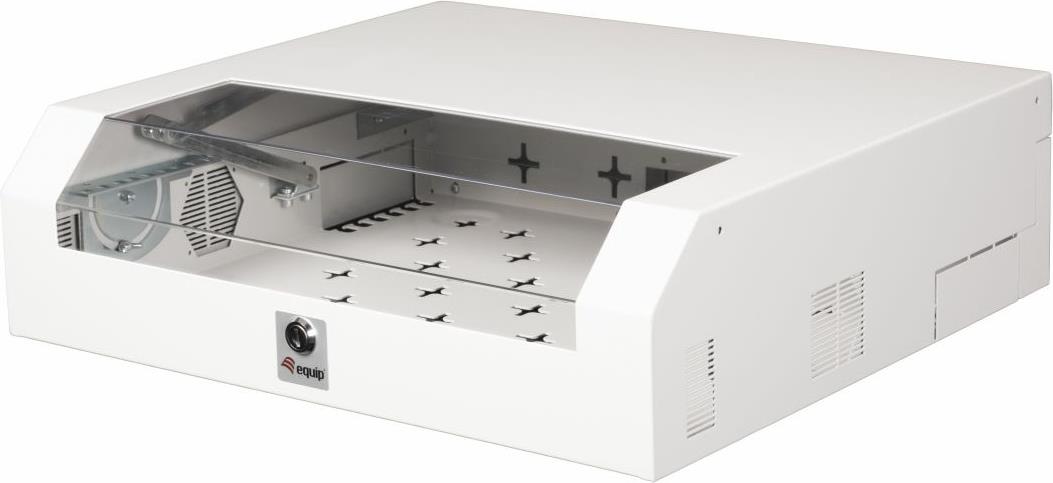 Купить Equip Slim Flex 19' Schrank - 5HE - RAL7035 Grau - Wandmontiertes Regal - 2U/3U - 30 kg - Sperrschloss - Ablageschienen - 8,5 kg (ESF-05-G) в магазине wardena.ru