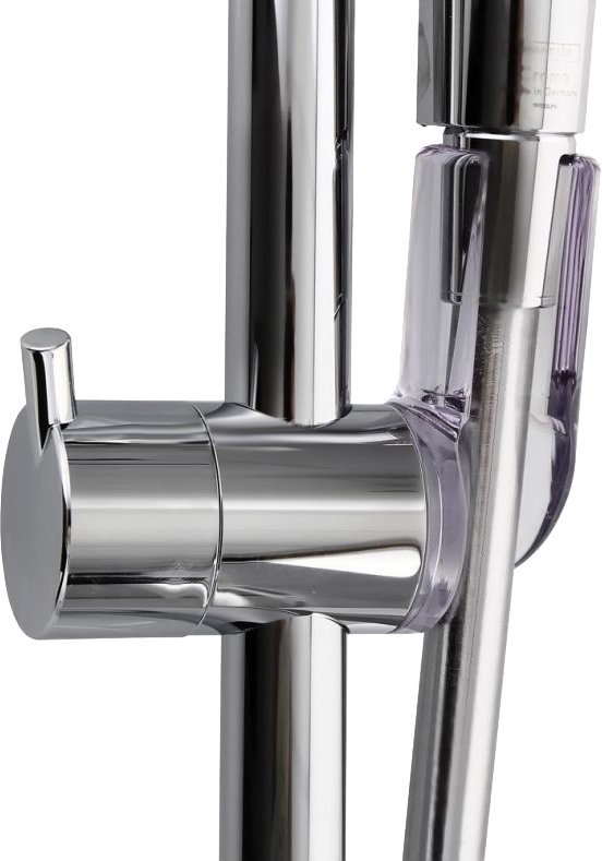 Купить Hansgrohe Croma 100 Душевой набор Mono со штангой 90 см и мыльницей хром 27724000 в магазине wardena.ru