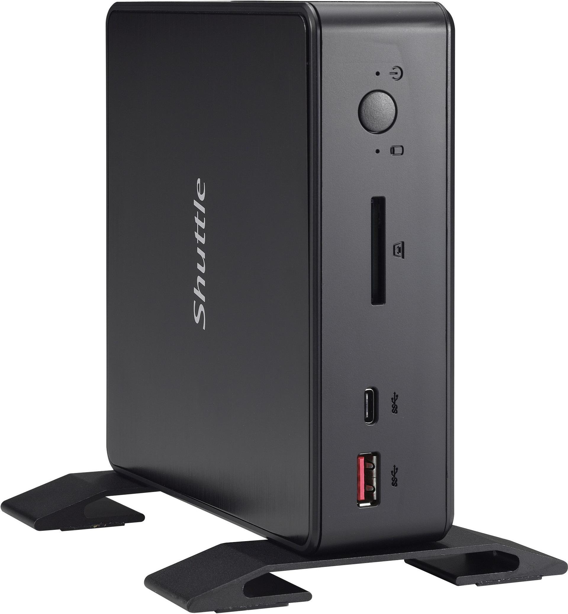 Купить Shuttle XPC nano NC10U3 - Barebone - Mini-PC - 1 x Core i3 8145U / 1,8 GHz ULV - UHD Graphics 620 - GigE - WLAN: 802,11b/g/n (NC10U3) в магазине wardena.ru