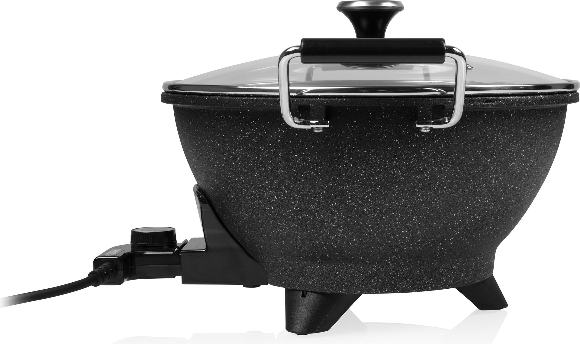 Купить Princess 162389 Elektrischer Wok - 7 l - Schwarz - Aluminium - 250 °C - 1400 W - 220 - 240 V (01.162389.01.001) в магазине wardena.ru