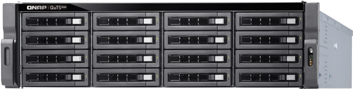 Купить QNAP TS-h1683XU-RP - NAS-Server - 16 Schächte - Rack - einbaufähig - SATA 6Gb/s - RAID 0, 1, 5, 6, 10, 50, JBOD, 5 Hot Spare, 6 Hot Spare, 60, 10-Hot-Spare, RAID TP - RAM 128 GB - Gigabit Ethernet / 10 Gigabit Ethernet / (TS-H1683XU-RP-E2236-128G) в магазине wardena.ru