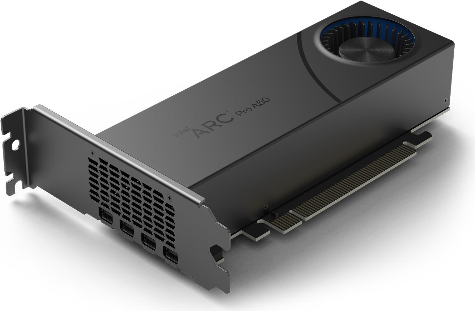 Купить Intel Arc Pro A50 - Arc Pro A50 - 6 GB - GDDR6 - 96 Bit - 7680 x 4320 Pixel - PCI Express x16 4.0 (23P6PC00BA) в магазине wardena.ru