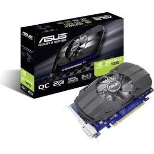 Купить ASUS PH-GT1030-O2G - OC Edition - Grafikkarten - GF GT 1030 - 2GB GDDR5 - PCIe 3.0 x16 - DVI, HDMI (90YV0AU0-M0NA00) в магазине wardena.ru