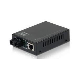 Купить LevelOne FVT-2401 - Medienkonverter - RJ-45 / SC-Einzelmodus - bis zu 40 km - 1310 nm (FVT-2401) в магазине wardena.ru