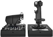 Купить Logitech X56 H.O.T.A.S. - Joystick und Gasregler - kabelgebunden - für PC (945-000059) в магазине wardena.ru