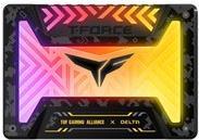 Купить Team Group T-FORCE Delta S TUF - SSD - 1 TB - intern - 2.5" (6.4 cm) - SATA 6Gb/s - Schwarz (T253TT001T3C313) в магазине wardena.ru