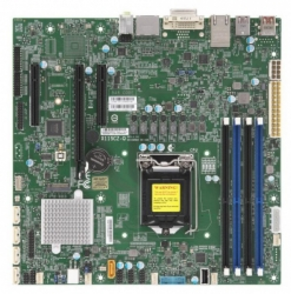 Купить Motherboard Supermicro MBD-X11SCZ-Q Q370 LGA1151 Intel Core 8th/9th i7 i5 i3 Coffee Lake LGA1151 SATA M.2 DDR4 в магазине wardena.ru