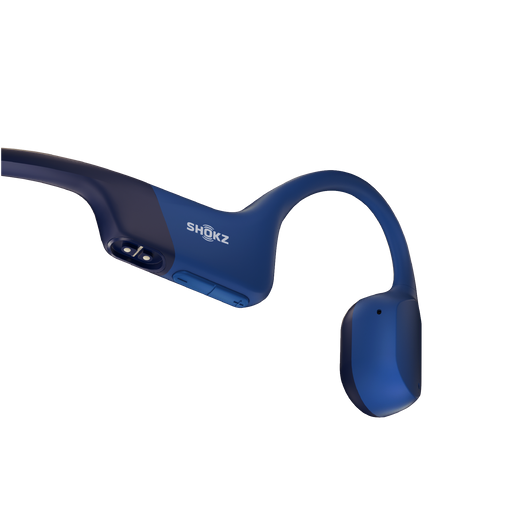 Купить AfterShokz OpenRun - Kopfhörer mit Mikrofon - offenes Ohr - hinter dem Nacken angebracht - Bluetooth - kabellos - Blau (S803BL) в магазине wardena.ru
