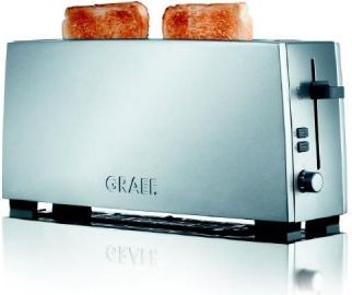 Купить Graef TO 90 - Toaster - elektrisch - 2 Scheibe - 1 Steckplatz - Silber в магазине wardena.ru