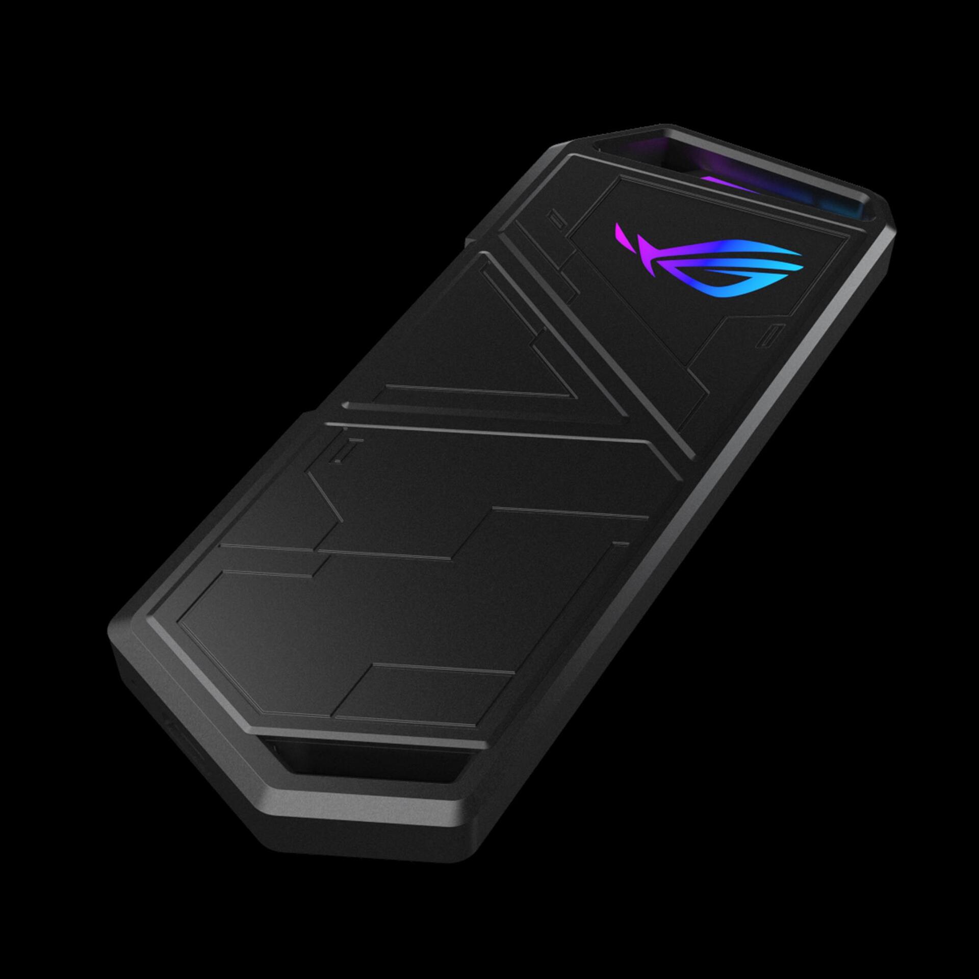 Купить ASUS ROG Strix Arion S500 - SSD - verschlüsselt - 500GB - extern (tragbar) - M.2 NVMe (M.2 NVMe) - USB 3,2 Gen 2 - 256-Bit-AES - Schwarz (90DD02I0-M09000) в магазине wardena.ru