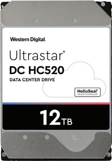 Купить WD Ultrastar HE12 HUH721212ALE600 - Festplatte - 12 TB - intern - 3.5" (8.9 cm) - SATA 6Gb/s - 7200 U/min - Puffer: 256 MB (0F29590) в магазине wardena.ru