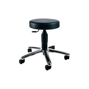 Купить Topstar Drehhocker "TEC 70 - chrom", Stoffbezug: schwarz extra dick gepolsterter Sitz in Kunstleder, formschönes - (72279 D10) в магазине wardena.ru